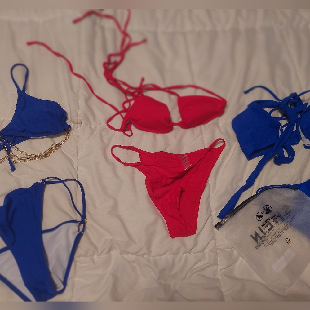 shein swimsuits brandnew. 3_for 1(size m)